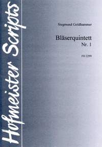 Siegfried Goldhammer: BläserQuintett Nr. 1 / stimmen