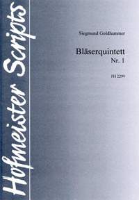 Siegfried Goldhammer: BläserQuintett Nr. 1 / stimmen
