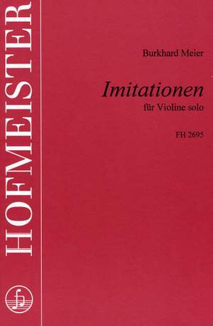 Burkhard Meier: Imitationen