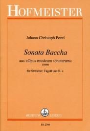 Johann Christoph Pezel: Sonata Baccha aus opus Musicum Sonatarum