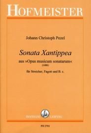 Johann Christoph Pezel: Sonata Xantippea aus opus Musicum Sonatarum