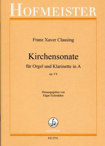 Franz Xaver Clausing: Kirchensonate, op. 5b