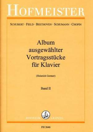 Album ausgewählter Klavierstücke, Band 2