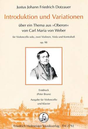 Friedrich Dotzauer: Introduktion und Variationen op. 98
