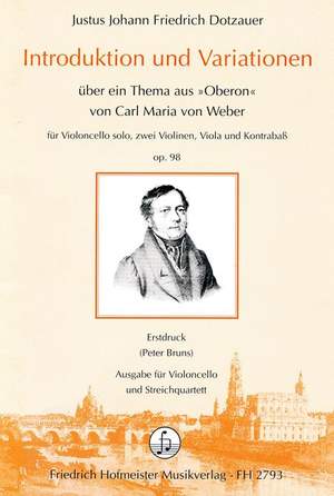 Friedrich Dotzauer: Introduktion und Variationen