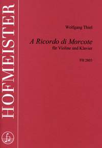 Wolfgang Thiel: A Ricordo di Morcote