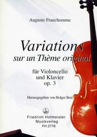 Auguste Franchomme: Variations (F-Dur) op. 3