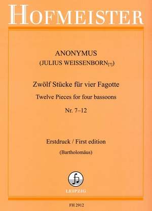 Julius Weienborn: 12 Stücke, Heft 2