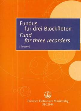 Fundus für drei Blockflöten