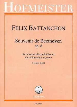 Felix Battanchon: Souvenir de Beethoven, op. 8