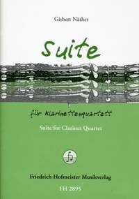 Gisbert Nöther: Suite für KlarinettenQuartett