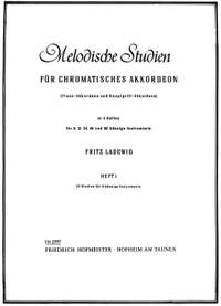 Fritz Ladewig: Melodische Studien für chromatisches Akkorden