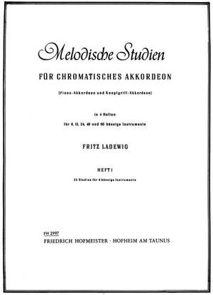 Fritz Ladewig: Melodische Studien für chromatisches Akkorden