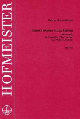 Gustav Gunsenheimer: Impressionen eines Hirten