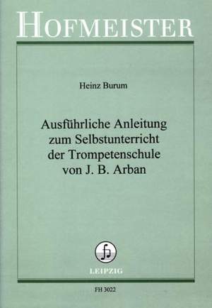 Heinz Burum: Ausführliche Anleitung zum Selbstunterricht