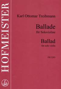 Karl Ottomar Treibmann: Ballade für SoloVioline