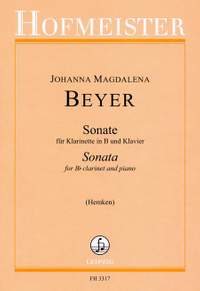 Johanna Magdalena Beyer: Sonate