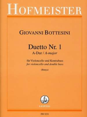 Giovanni Bottesini: Duetto Nr. 1 A-Dur