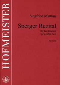 Siegfried Matthus: Sperger-Rezital