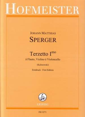 Johann Matthias Sperger: Trio G-Dur