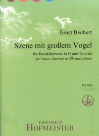 Ernst Bechert: Szene mit groem Vogel
