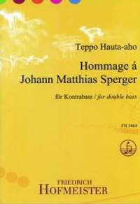 Teppo Hauta-Aho: Hommage à Johann Matthias Sperger