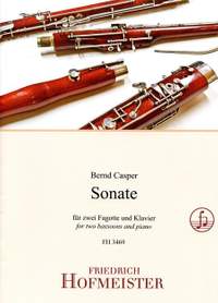 Bernd Casper: Sonate für 2 Fagotte und Klavier
