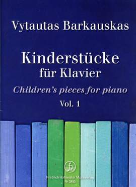 Vytautas Barkauskas: Kinderstücke für Klavier