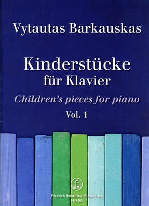 Vytautas Barkauskas: Kinderstücke für Klavier