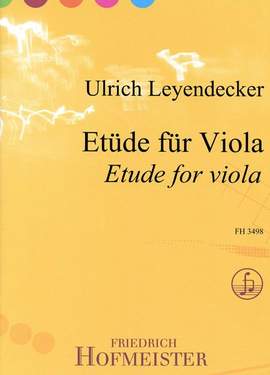 Ulrich Leyendecker: Etüde für Viola