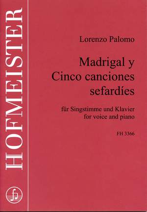 Lorenzo Palomo: Madrigal y cinco Canciones sefardies