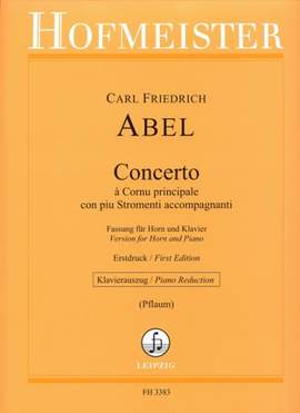Carl Friedrich Abel: Concerto á Cornu
