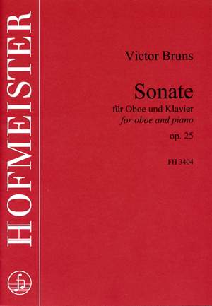 Victor Bruns: Sonate für Oboe und Klavier, op. 25