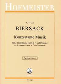 Anton Biersack: Konzertante Musik