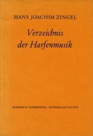 Hans-Joachim Zingel: Verzeichnis der Harfenmusik