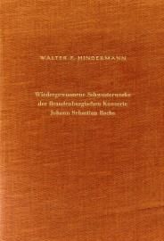 Walter F. Hindermann: Wiedergewonnene Schwesterwerke