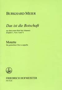 Burkhard Meier: Das ist die Botschaft