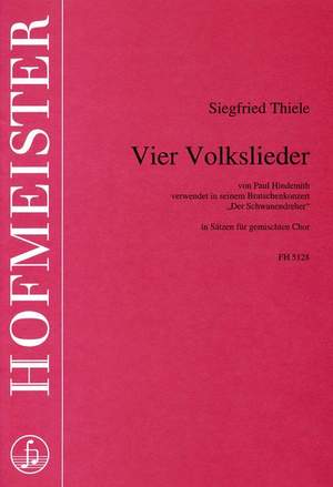 Siegfried Thiele: Vier Volkslieder