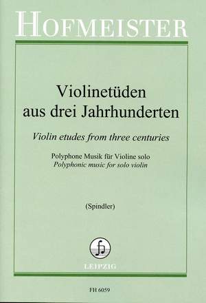 Violinetüden aus drei Jahrhunderten