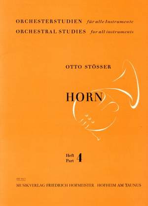 Orchesterstudien, Heft 4