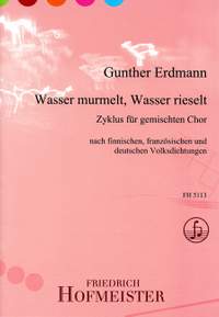 Gunther Erdmann: Wasser murmelt, Wasser rieselt