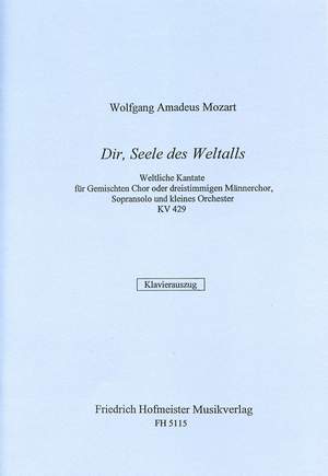 Wolfgang Amadeus Mozart: Dir, Seele des Weltalls