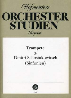 Orchesterstudien Trompete, Heft 3: Schostakowitsch