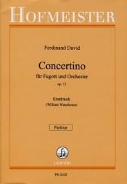 Ferdinand David: Concertino für Fagott und Orchester op. 12