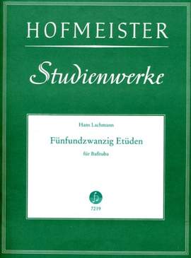 Hans Lachmann: 25 Etüden für Bastuba