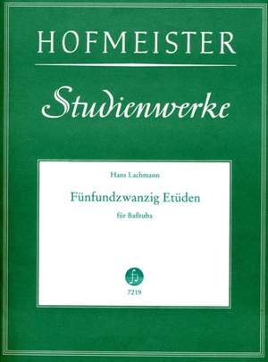 Hans Lachmann: 25 Etüden für Bastuba