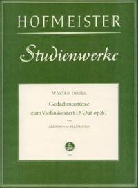 Walter Doell: Gedächtnisstütze zum Violinkonzert D-Dur op. 61