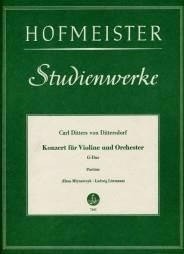 Carl Ditters von Dittersdorf: Konzert für Violine und Orchester G-Dur