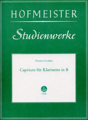 Ernesto Cavallini: Capricen für Klarinette in B