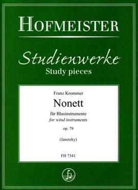 Franz Krommer: Nonett für Blasinstrumente op. 79 / Partitur